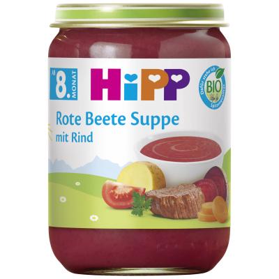 HiPP Rote Beete Suppe mit Rind 190g
