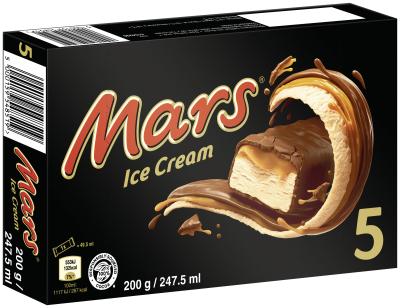 MARS® Multipack Eisriegel 5x40g 247,5ml