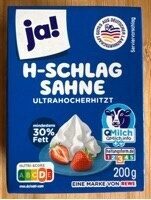 Ja! H-schlagsahne 30% Ogt 200g Pk