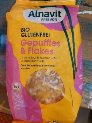 Alnavit Bio Gepufftes+flakesgf 200g Bt
