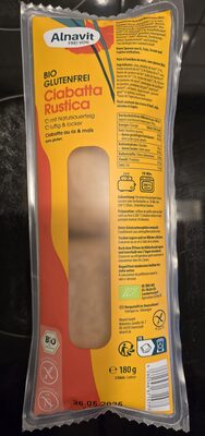 Alnavit Bio Chiabatta Rust.gf 180g Bt