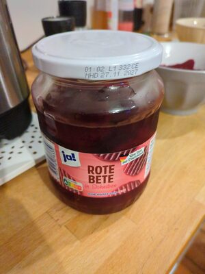 Ja! Rote Bete Scheiben 670g Gl