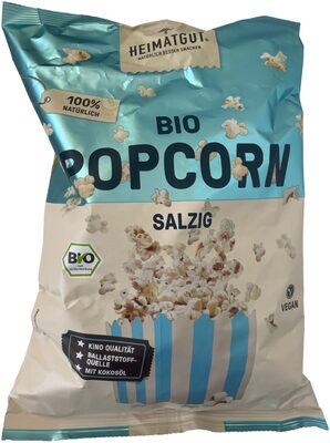 Heimatgut Bio Popcorn Salz,veg 60g Bt