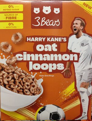 3bears Oat Cinnamon Loops Hk 250g Pk
