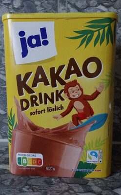 Ja! Instant Kakaopulver Ft 800g Ds