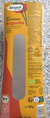 Alnavit Baquettes Gf 180g Bt