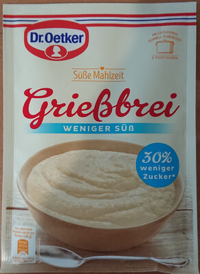 Dr. Oetker Griessbrei Wen. Suess 76g Pk