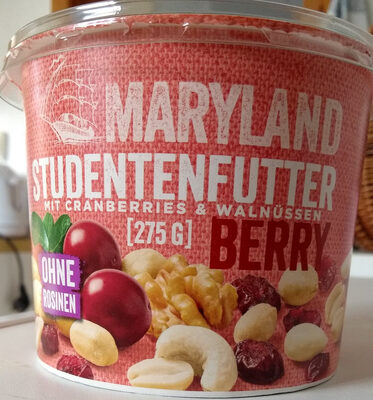 Maryland Nuss-frucht-mischung Mit Cranberries 275g Be