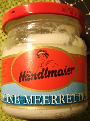 Haendlmaier Sahnemeerrettich 190g Gl