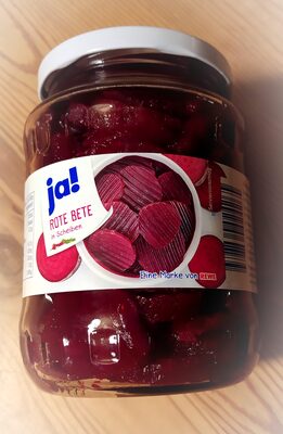 Ja! Rote Bete Scheiben 670g Gl