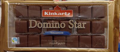 Kinkartz Domino Vollmilch "Domino-Star" 250g