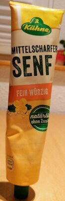 Kuehne Senf Mittelscharf 200ml Tb