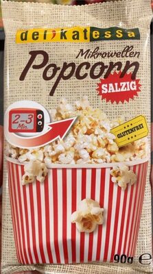 Delikatessa Microw.popcorn Salzig 90g Bt