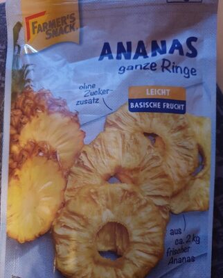 Farmer´s Ananasringe,natur, Südafrika 120g Bt