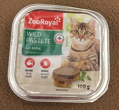 Zooroyal Pastete Wild Auf Aspik 100g Sl