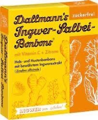 Dallmanns Ingwer Salbei Bonbon 37g Pk