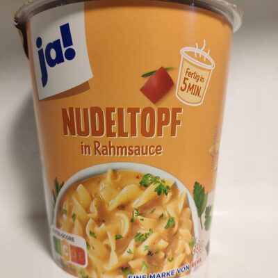 JA! NUDELN IN RAHMSAUCE 63G BE