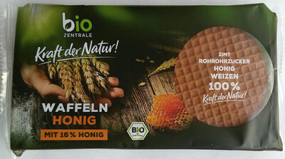 Bio Zentrale Honig-waffeln 175g Bt