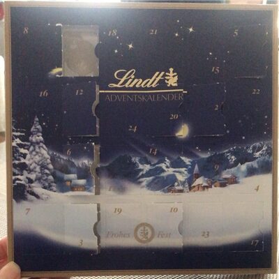 Lindt Mini Tisch Kal. W-Zauber 115g