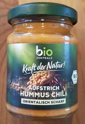 Bio Zentrale Brotauf Hummus Chilli 125g Gl