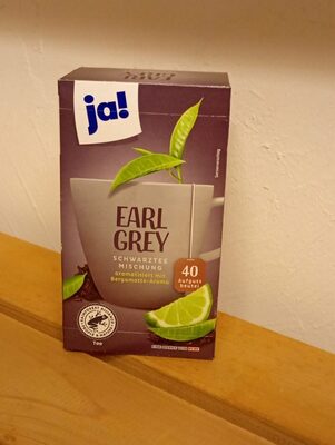 Ja! Earl Grey Tee 40er 70g Pk