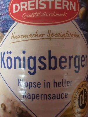 Dreistern Koenigsberger Klopse 400g Ds