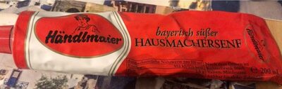 Haendlmaier Hausmachersenf Suess 200ml Tb