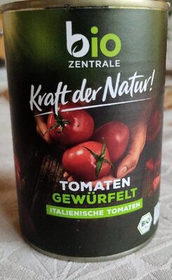Bio Zentrale Bio Tomaten Gewuerfelt 400g Ds