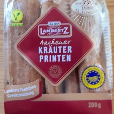 Lambertz Kräuter-Printen 200g