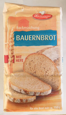 Kuechenmeist. Bauernbrot Mit Hefe 500g Bt