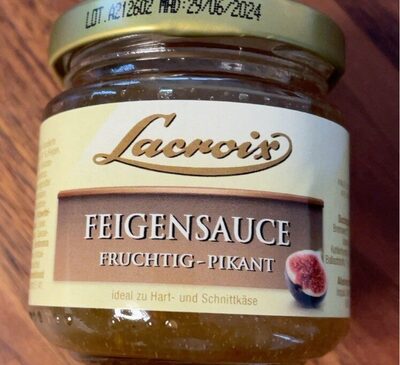 Lacroix Feigen Senf Sauce 90ml Gl