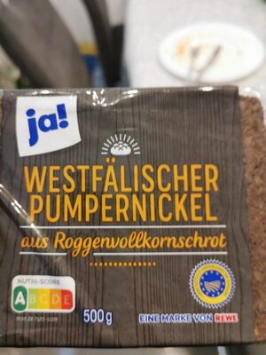Ja! Pumpernickel 500g Pk