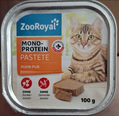 Zooroyal Pastet Huhn Monoprote 100g Sl