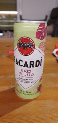 Ds L Bacardi Bacardi Razz Mojito10% 0,25l Ds