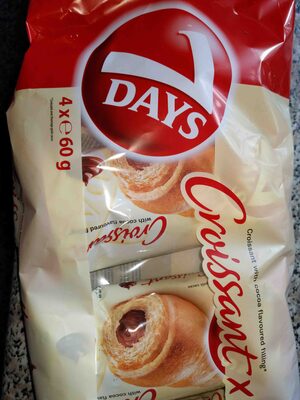 7days Croissant Kakao 4x60g Pk