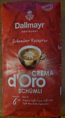 Dallmayr Crema D'oro Schuemli 1000g Bs