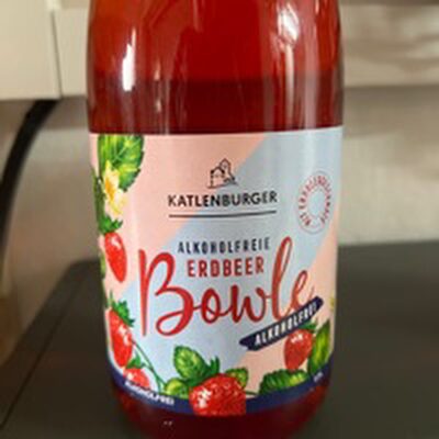 Katlenburger Erdbeerbowl Alkoholfrei 0% 1 L