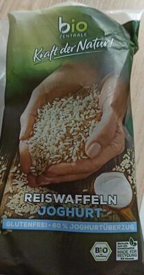 Bio Zentrale Reiswaffel Joghurt 100g Pk