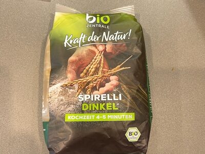 Biozentrale Dinkel Spirelli 250g Bt
