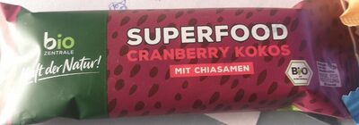Bio Zentrale Riegel Superfood 40g Pk