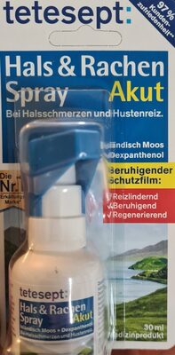 Erkältung Tete Hals & Rachen Akut Spray 30ml 30 Ml
