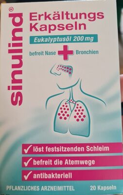 Sinulind Erkältungs Kap 20 St