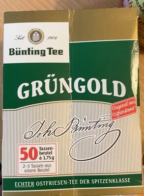 Buenting Gruengold Tee 50er 87,5g Pk