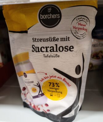 Borchers Sucralose Streusüße à 75g