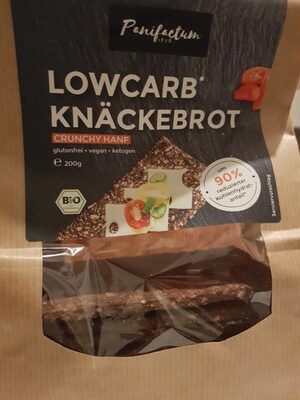 Panifaktum Lowcarb Knäckebrot Crunchy Hanf 200g Bt