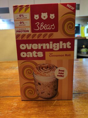 3bears Overn.oats Cinna.roll 400g Pk