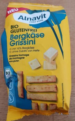 Alnavit Bio Grissini Bergk. Gf 100g Bt