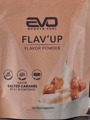 Evo Flavup Salted Caramel 50g Bt