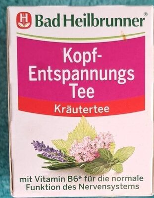 Bad Heilbrunn Kopf-entspannungs Tee 16g Sc