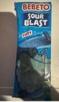 Bebeto Sour Blast Rasperry 180g Bt